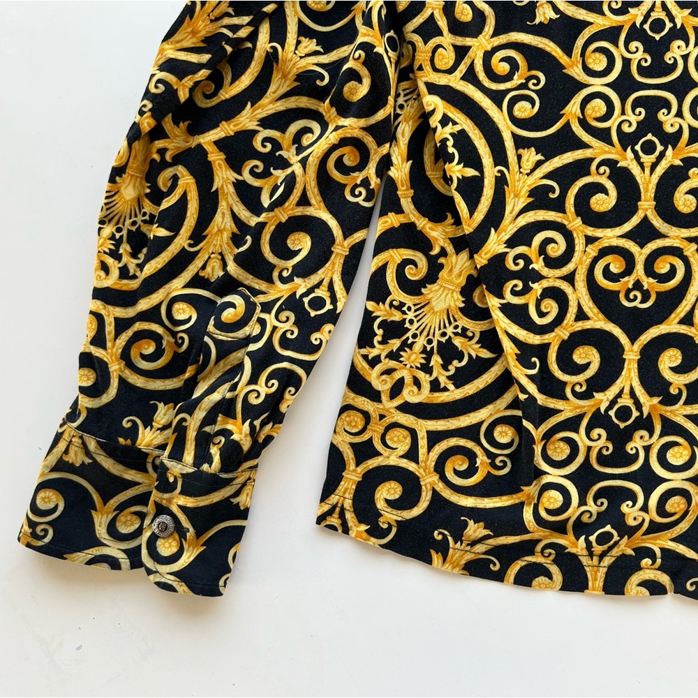 Authentic Versace Print Button Up - Picture 5 of 8